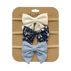 3 Pieces/Set Cotton Nylon Headbands