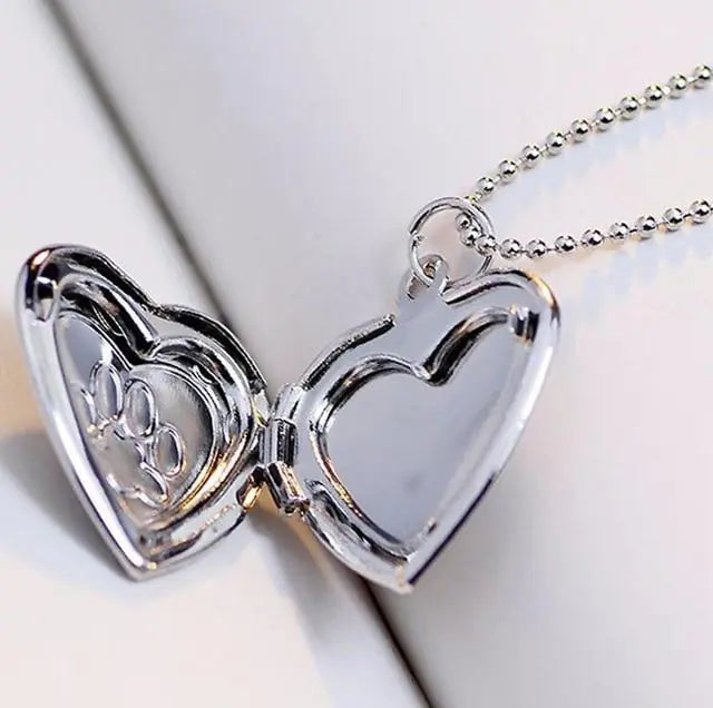 Paw Heart Locket