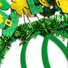 Lady Headbands St Patrick's Day Headdress Party Decorate Headband Saint Patrick’s Clasp Plastic Hairbands Hair Accessories