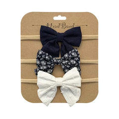 3 Pieces/Set Cotton Nylon Headbands