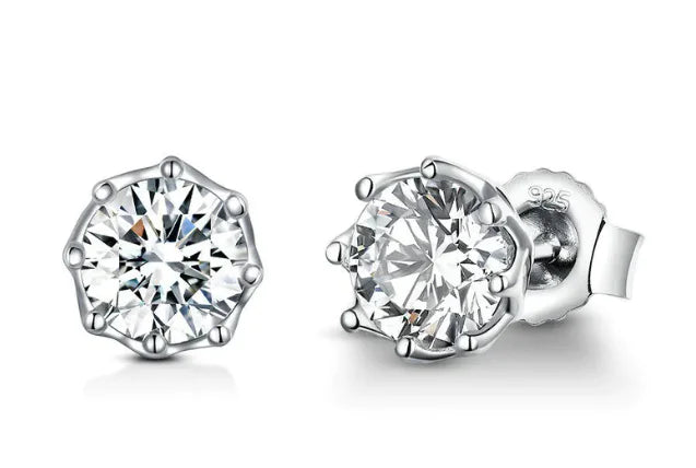 Zircon Glow Studs