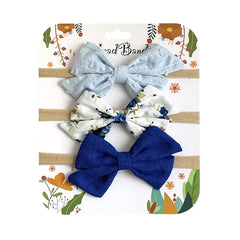 3 Pieces/Set Cotton Nylon Headbands